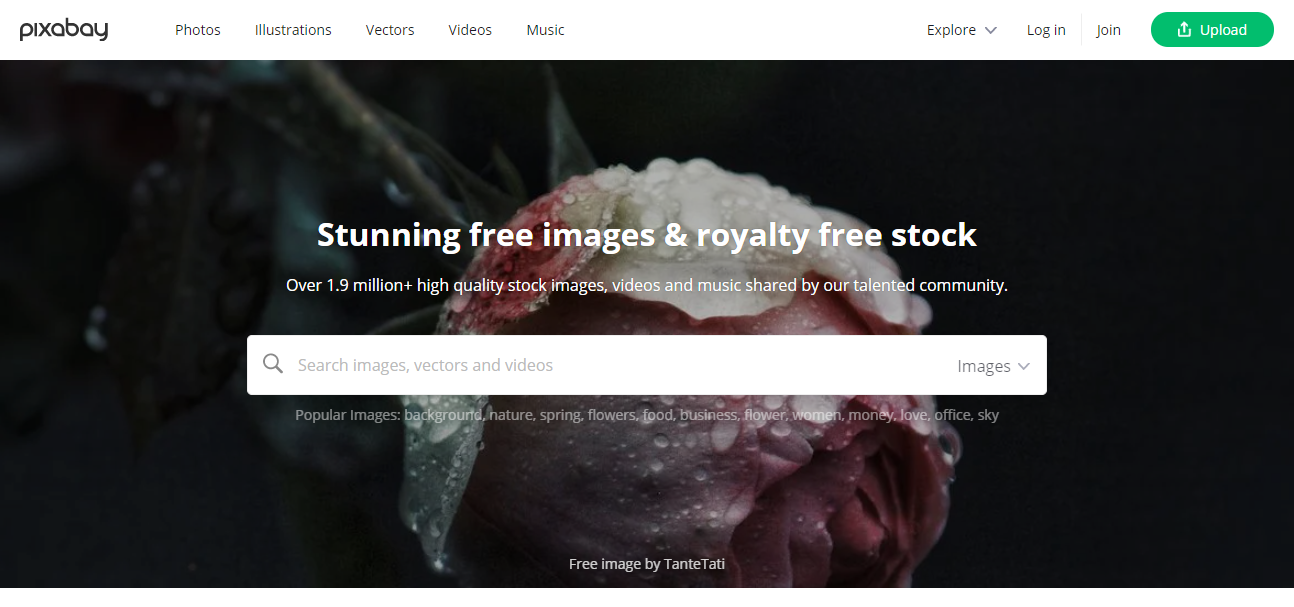 Pixabay website royalty free