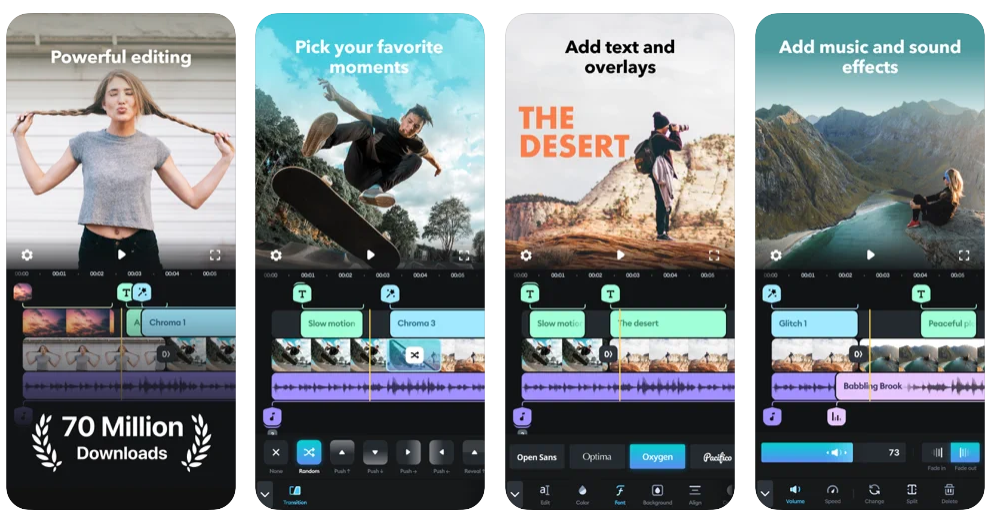 Splice video editing app