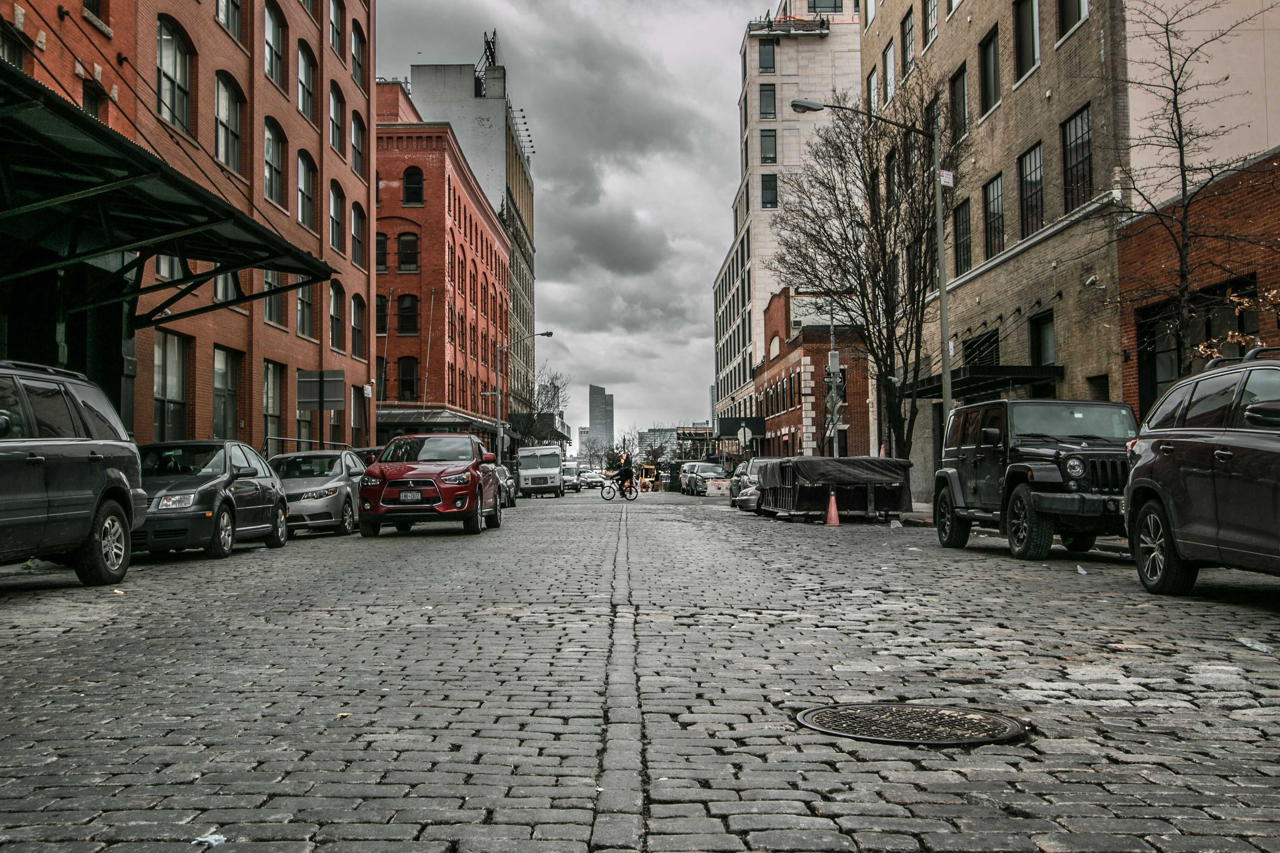 Man-on-a-bike-symmetry-street