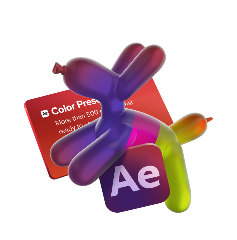 after effects color presets download